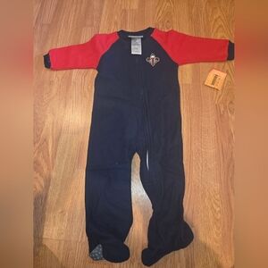 NBA New Orleans Pelicans Footie Pajama 6-9 Months NWT Basketball